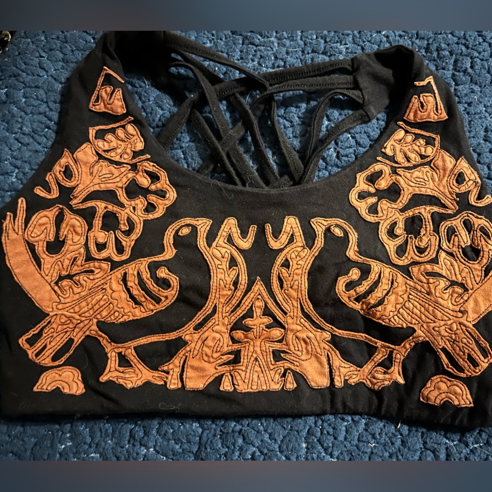 Bird design bralette from Indonesia